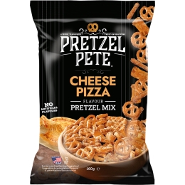 Pretzel Pete - Cheese Pizza Pretzel Mix - 8 x 160 gram
