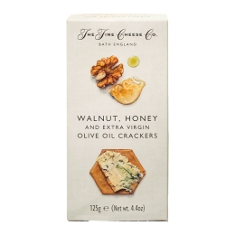 The Fine Cheese Company - Walnut, Honey & Olive Oil Crackers - 6 x 125 gram