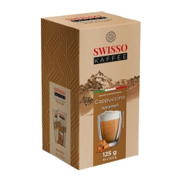 Swisso - Koffie Cappuccino Karamel - 10x 10sachets