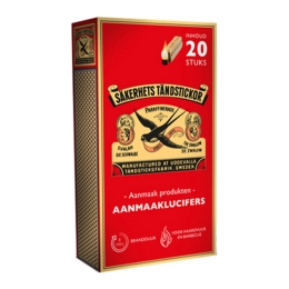 Zwaluw - Aanmaaklucifers - 20 stuks