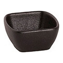 Maastricht Porselein - Schaal Universe - Zwart - 7 x 7 cm - 8 stuks