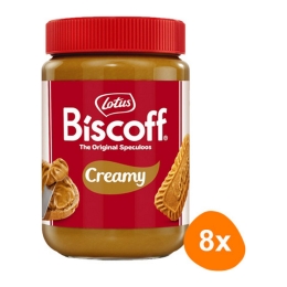 Lotus - Biscoff Speculoospasta Creamy - 8x 400g