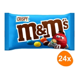 M&M's - Crispy - 24 zakjes