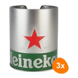 Heinken - Biervilthouder - 3 stuks