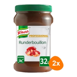 Knorr Professional - Runderbouillon Gelei (voor 32ltr) - 2x 800g