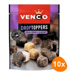 Venco - Droptopper Krakend & Zacht - 10x 205g