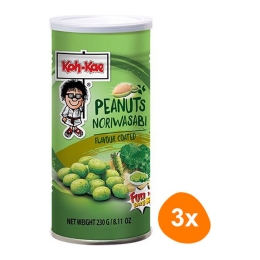 Koh-Kae - Gecoate Pinda's Nori Wasabi - 3x 230g