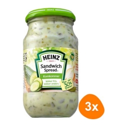 Heinz - Sandwich Spread Komkommer - 3x 303g