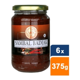 Koningsvogel - Sambal Badjak - 6x 375g 