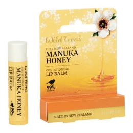 Wild Ferns - Manuka Honing Conditionerende lippenbalsem - 4,2g