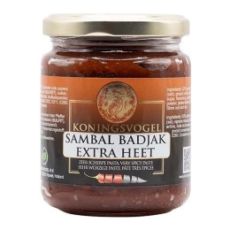 Koningsvogel - Sambal Badjak Heet - 280g