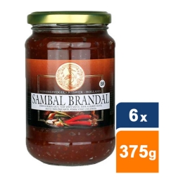 Koningsvogel - Sambal Brandal - 6x 375g 