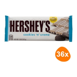 Hershey's - Cookies 'n' creme - 36 stuks