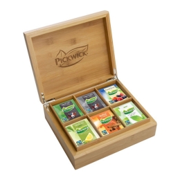Pickwick - Professional Theekist 6-vaks (gevuld)