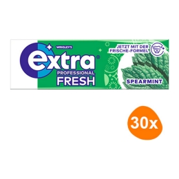 Wrigley's - Extra Professional Fresh Spearmint - 30x 10 stuks