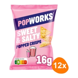 Popworks - Sweet & Salty - 12 Minizakjes