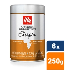 Illy - Arabica Selection Ethiopië Bonen - 6x 250g