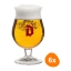 Duvel - Bierglas 330ml - 6 stuks