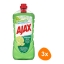 Ajax - Allesreiniger Lemon - 3x 1,25ltr
