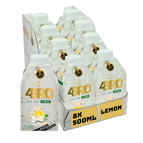 4Bro Ice tea Lemon 8x 500ml