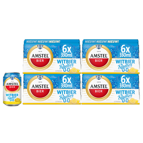 Amstel - Witbier Radler 0.0% - 24x 330ml