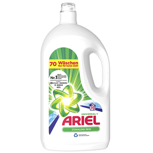 Ariel - Vloeibaar Wasmiddel Universal+ - 70 wasbeurten (3.85 ltr)