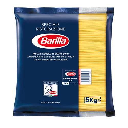 Barilla Spaghettini Nº 3 5 kg