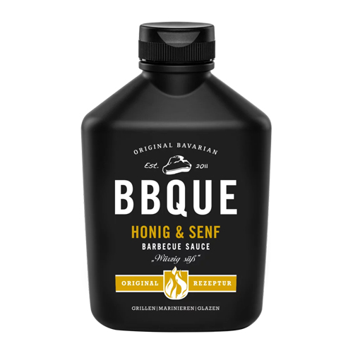 BBQUE - Honing & Mosterd Barbecuesaus - 400 ml