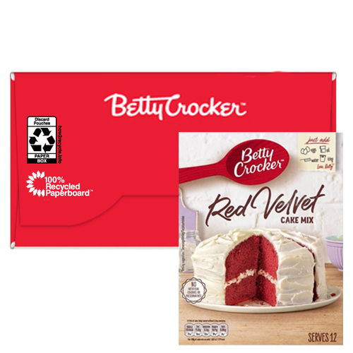 Betty Crocker Red Velvet Cake Mix 6x 425g