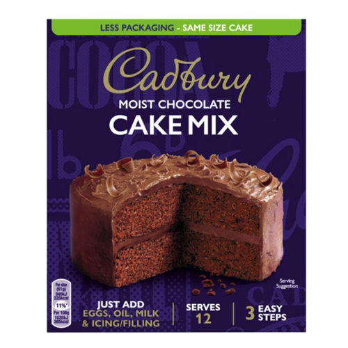 Cadbury Moist Chocolate Cake Mix 400g