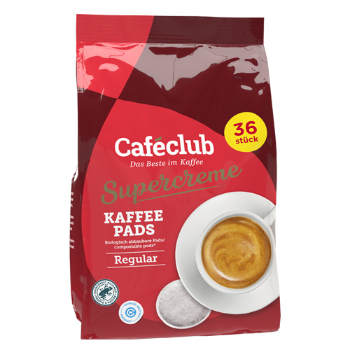 Caféclub Supercreme Koffiepads Regular 36 pads
