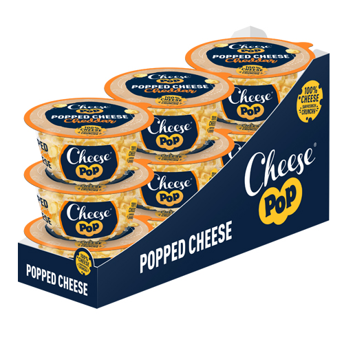 Cheesepop Gepofte Cheddar kaas 9x 65g
