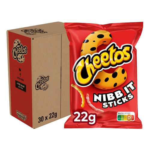 Cheetos Nibb it Sticks Naturel 30 Minizakjes