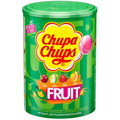 Chupa Chups Lollyapos s Fruit 100 stuks