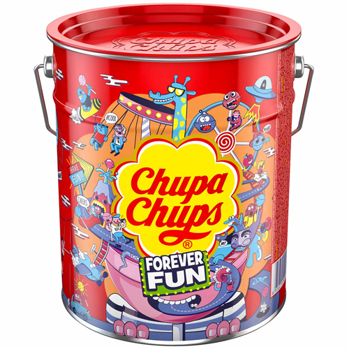 Chupa Chups Lollipops The Best of Blik 150 stuks
