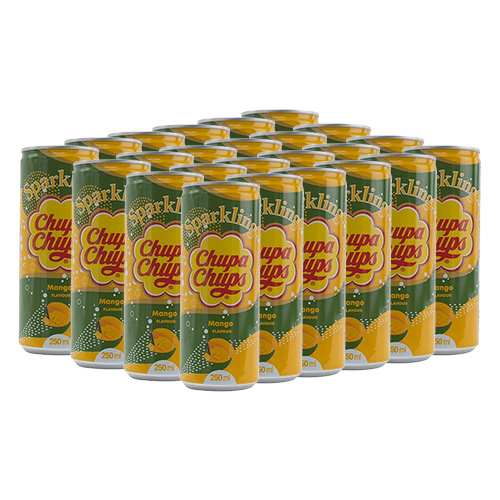 Chupa Chups Sparkling Mango Frisdrank 24x 250ml