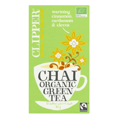 Clipper Chai organic green tea 20 bags