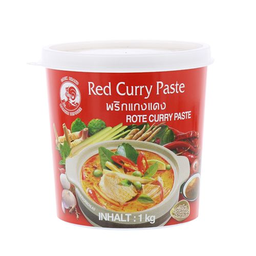 Cock Brand Rode Currypasta 1kg