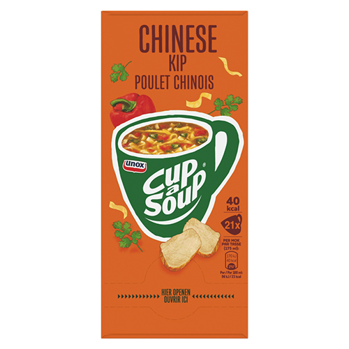 Cup a Soup Chinese Kip 21x 175ml