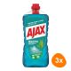 Ajax - Allesreiniger Eucalyptus - 3x 1,25ltr