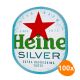 Heineken - Bierviltjes Silver - 100 stuks