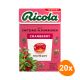 Ricola - Cranberry Suikervrij - 20x 50g