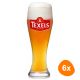 Texels - Skuumkoppe bierglas 500ml - 6 stuks