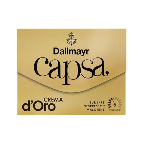 Dallmayr Capsa Crema dapos Oro 10x 10 Capsules