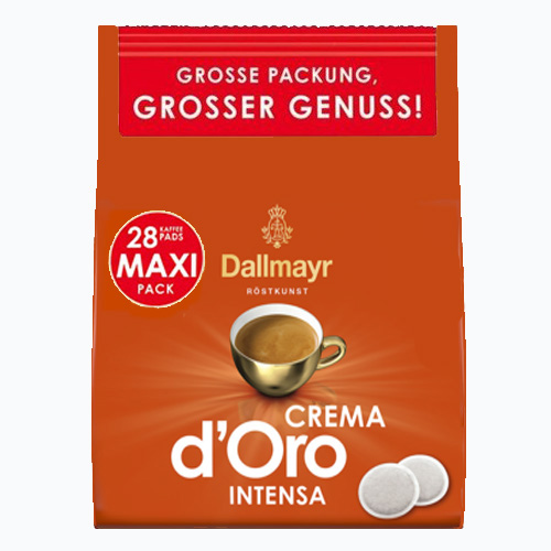 Dallmayr Crema daposOro Intensa 10x 28 pads