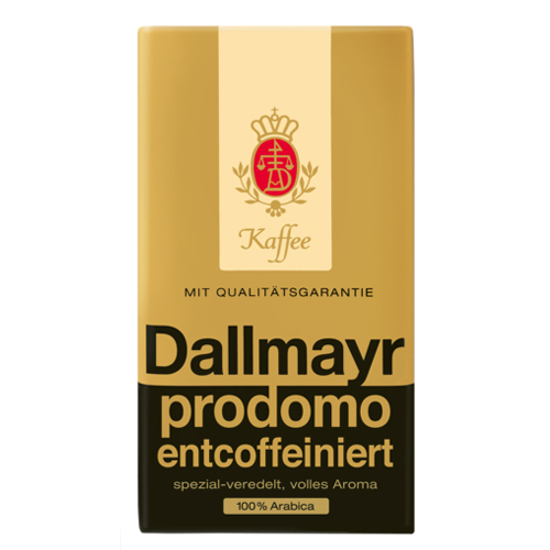 Dallmayr Prodomo Cafeïnevrij Gemalen koffie 500g