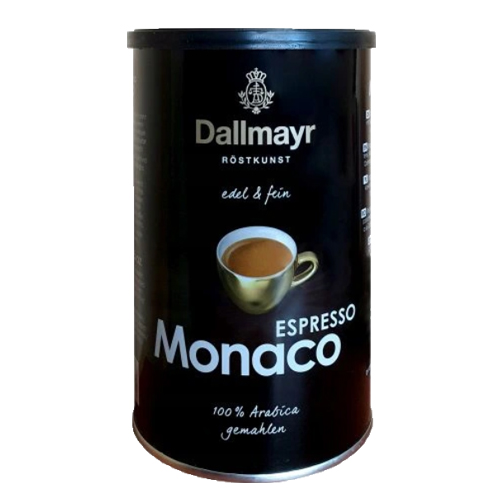 Dallmayr Espresso Monaco Gemalen koffie Blik 200g