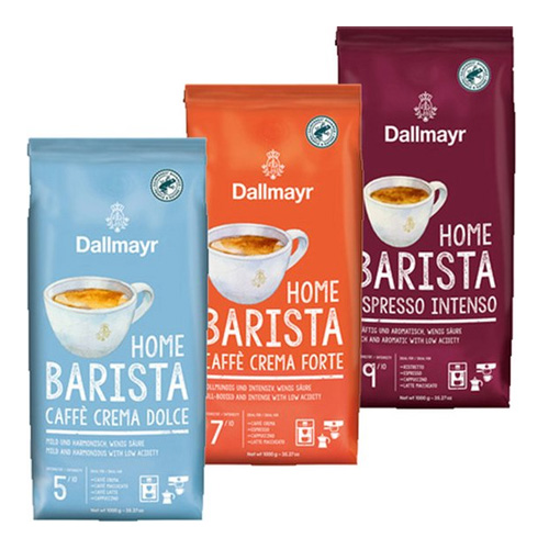 Dallmayr Home Barista Proefpakket - koffiebonen - 3 x 1 kilo