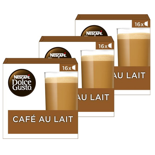 Dolce Gusto Café Au Lait 3x 16 Capsules