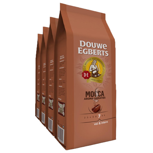 Douwe Egberts - Mocca Aroma Variaties Bonen - 4x 500g